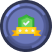 blue verification icon